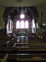 Ein Blick in die Kirche von Sark