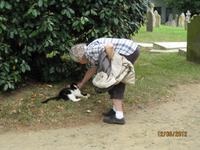 Da freut sich jemand über unseren Besuch