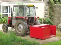 Traktor des Inselarztes