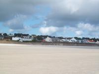 am Strand von St. Aubin 