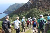 Küstenwanderung Bonne Nuit Bay - Rozel Bay