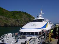 nach der Ankunft auf Sark