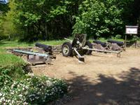 Überreste von der Besatzungszeit - Waffenschauplatz