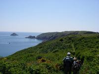 Wanderung entlang der Küste zu La Coupée