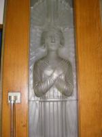 Tür der St. Matthew's Glaskirche