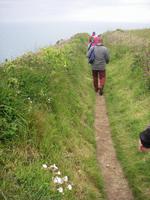 einbetteter Wanderweg