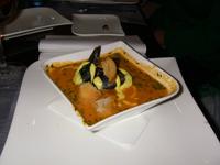 Fischsuppe im Fischrestaurant Atlantique