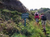 auf dem Weg zum Portelet Common