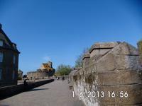 Stadtmauer in St. Malo
