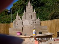 Sandplastik in St. Catherine`s Bay