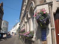 Blumenschmuck in St.Helier