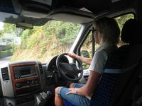 Heidi bei der Arbeit