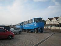 Puddle Duck für die Überfahrt zum Elizabeth Castle