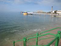 Meerwasserschwimmbad bei Flut in St.Helier