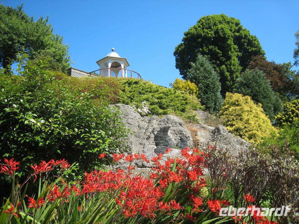 im Privatgarten von Lady Guthrie