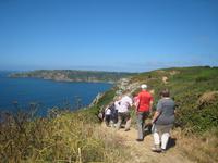 Wanderung an der Südküste in Guernsey