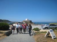am Fort Grey in Guernsey