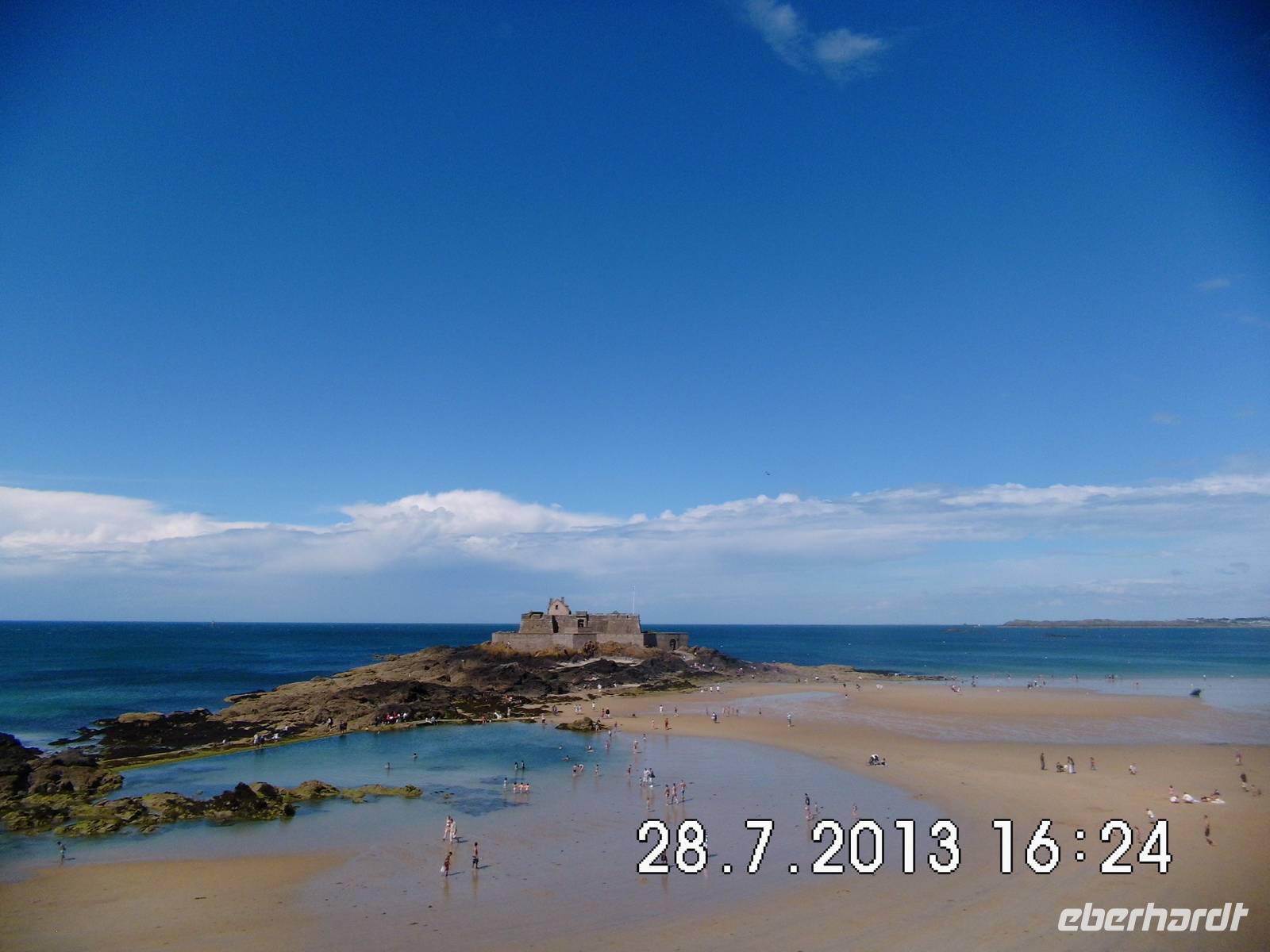 Der Srtrand von St. Malo