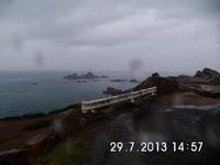 La Corbiere bei Regen