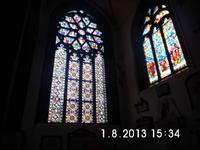 Kirchenfenster in St. Peter Port