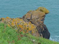 Jersey-Felsformation an der Nordküste