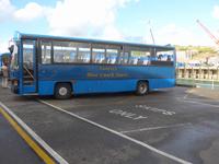 Jersey-Transfer Linienbus zu den Wanderungen