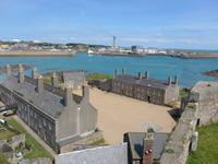Jersey-Elizabeth Castle-Paradeplatz