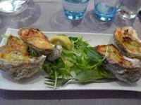 gegrillte Austern