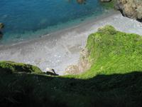 Window in the rock auf Sark