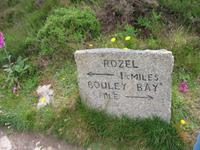 Wanderung Bonne Nuit Bay zur Rozel Bay auf Jersey