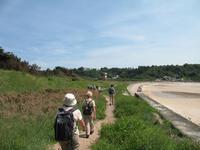 Wanderung St. Aubin's Bay zum La Corbière und St. Brélade's Bay auf Jersey
