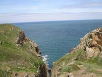 Felsspalt bei Grosnez Castle 