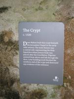 Erläuterungen zur Kircchenkrypta in La Hougue Bie 
