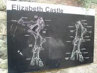 Plan Elisabeth Castle 