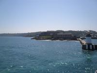 Ausfahrt aus dem Hafengelände