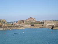 Elisabeth Castle zum letzten Mal. 