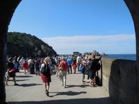 Warten auf die Fähre