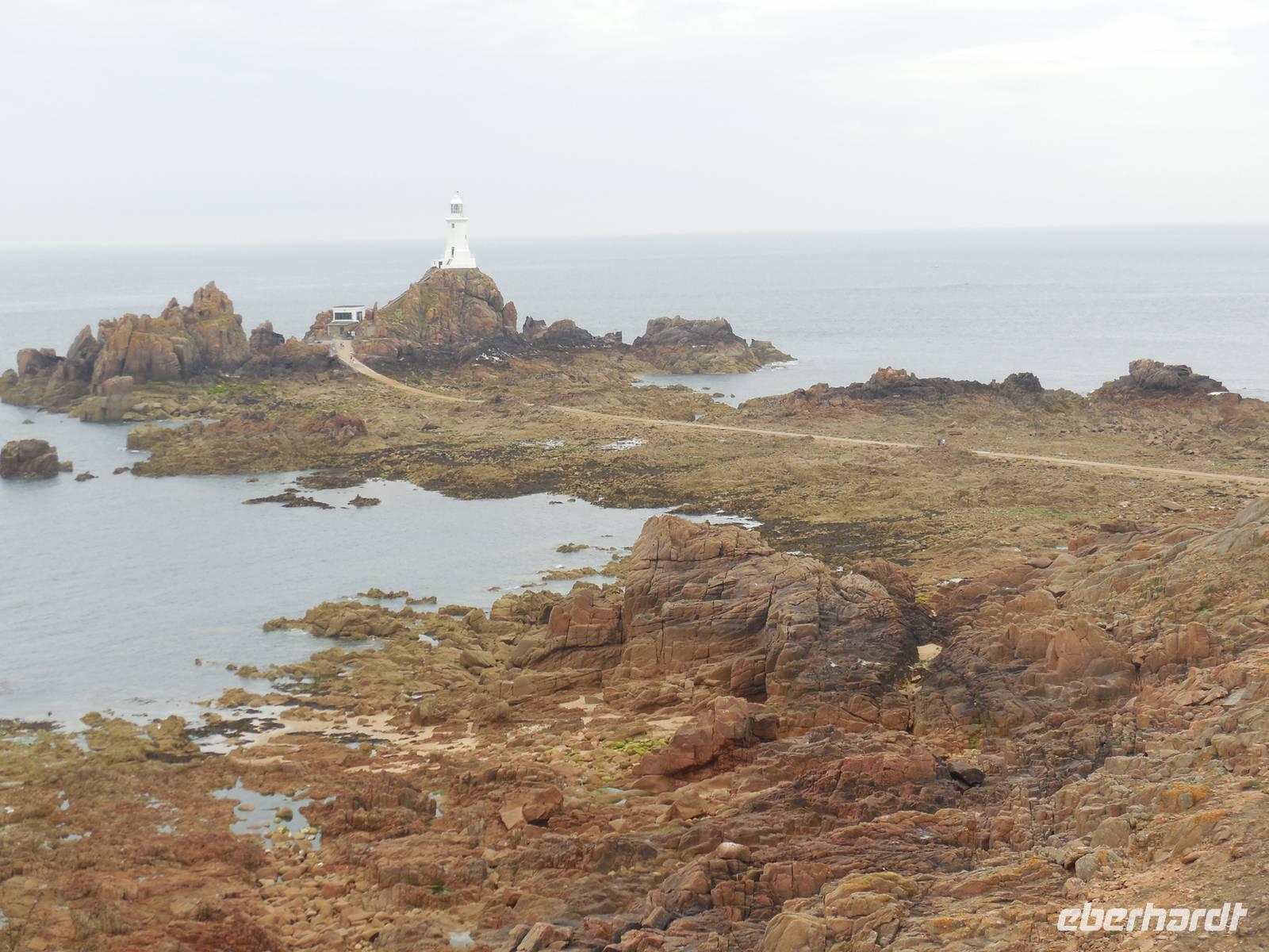Ebbe am Corbiére Leuchtturm