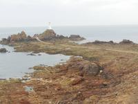 Ebbe am Corbiére Leuchtturm