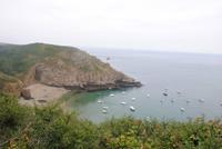 Blick auf die Bucht am La Coupee