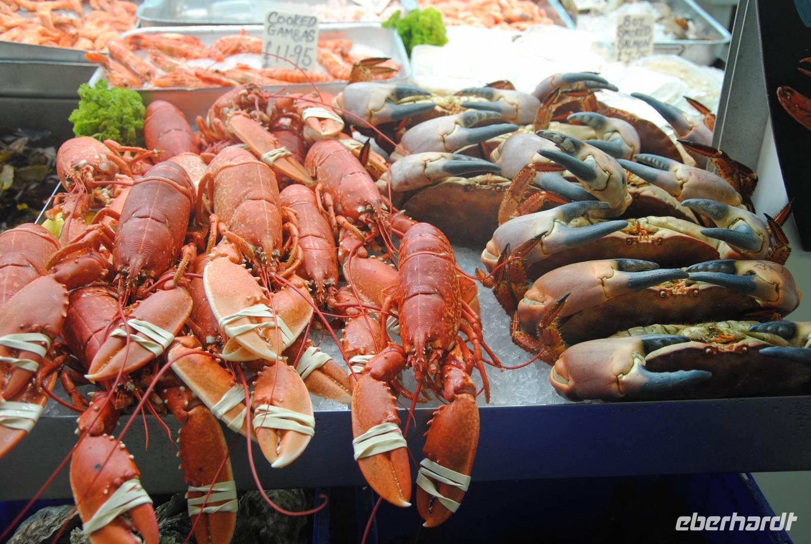 Fischmarkt auf Jersey