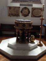 Taufbecken - Kirche St. Peter Port