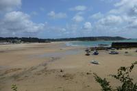 St. Brelades Bay bei Ebbe