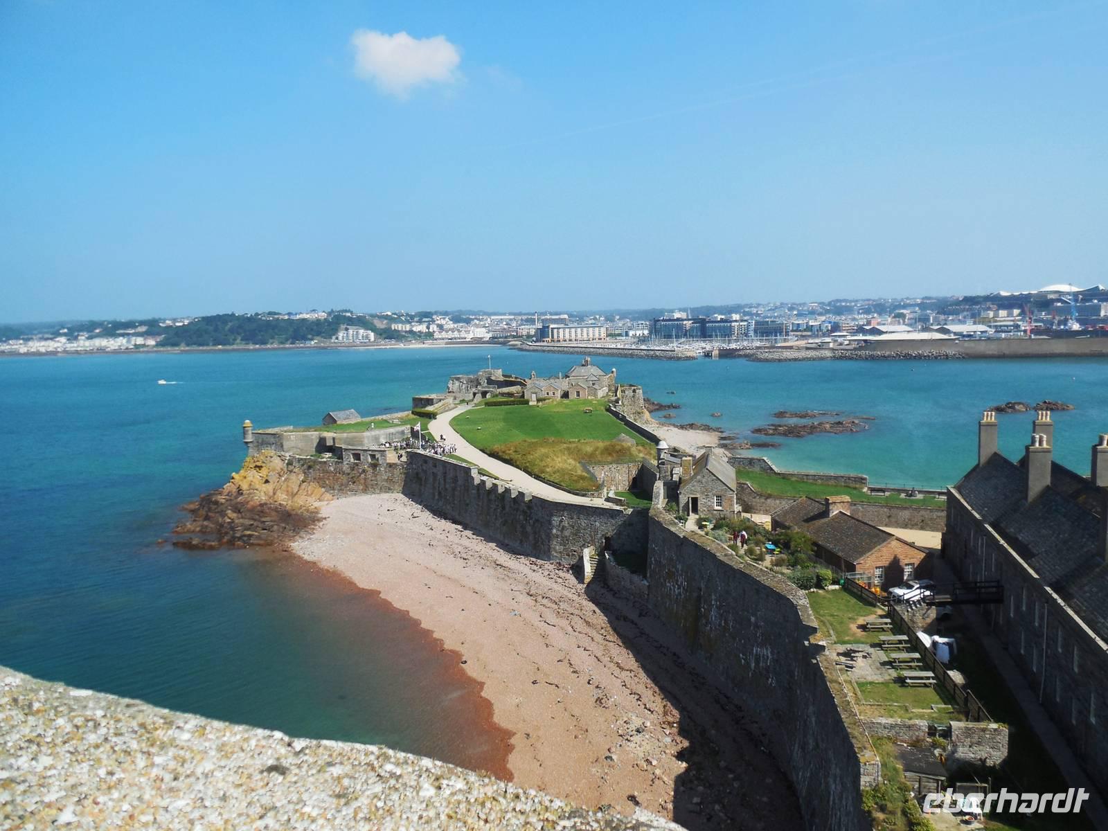 Blick von Gipfel der Burg
