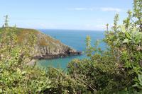 Auf der Insel Sark während einer kleinen Wanderung zum La Coupee
