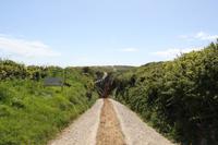 Auf der Insel Sark, La Coupee