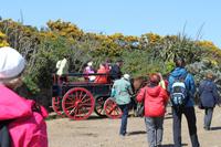 Auf der Insel Sark, La Coupee