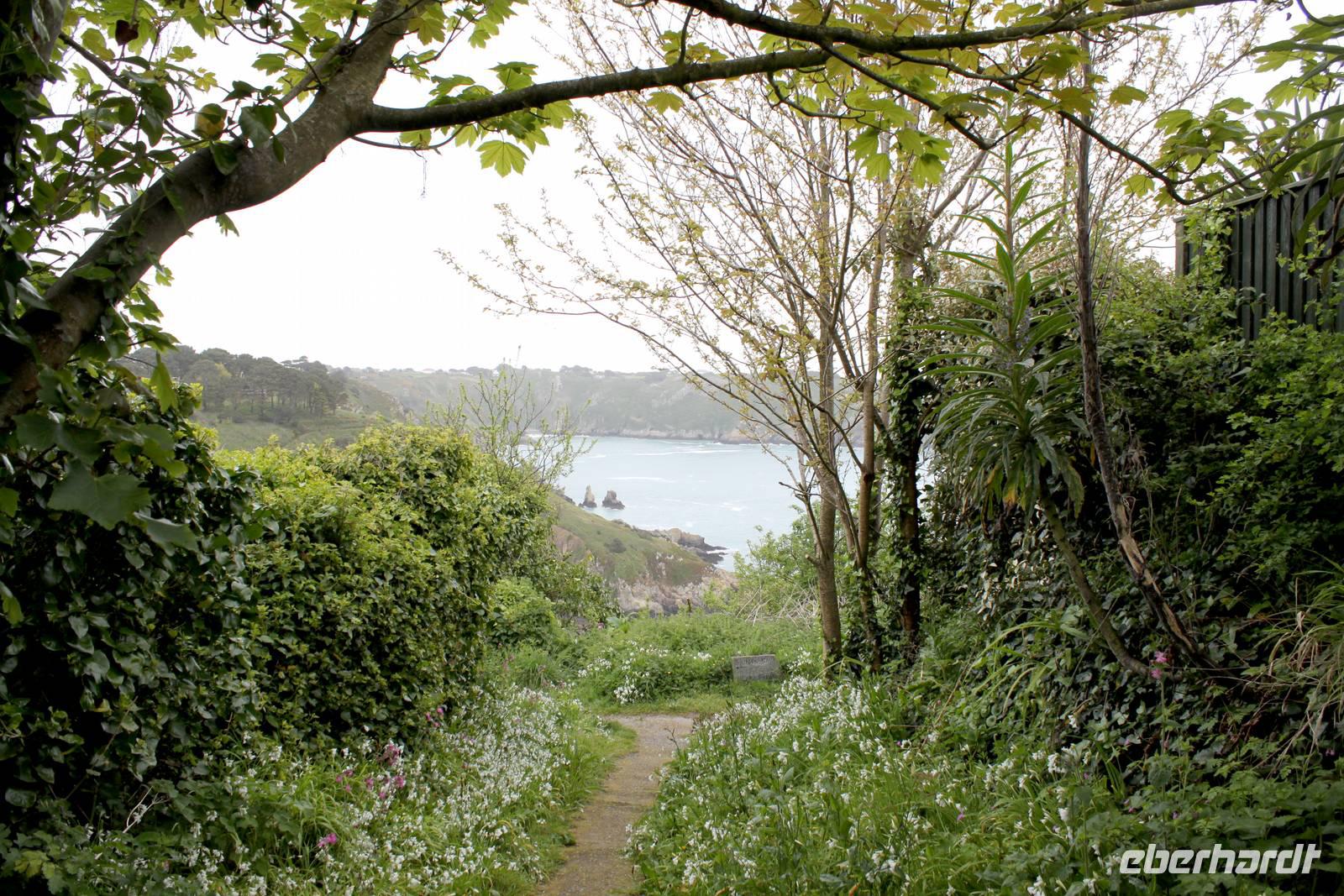 Auf Guernsey, kleine Wanderung zur Saints Bay