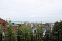 Auf Guernsey, Candie Gardens mit Blick auf den Hafen
