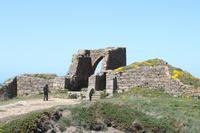 Auf Jersey, Ruinen von Grosnez Castle